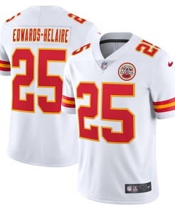Clyde Edwards-helaire Kansas City Chiefs Vapor Limited Jersey - White Nfl