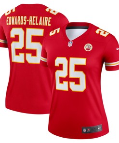 Clyde Edwards-helaire Kansas City Chiefs Womens Legend Jersey - Red Nfl