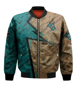 Coastal Carolina Chanticleers Bomber Abstract Pattern Sport- NCAA
