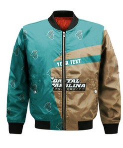 Coastal Carolina Chanticleers Bomber Jacket Special Style - NCAA
