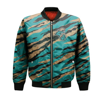 Coastal Carolina Chanticleers Bomber Jacket Sport Style Keep Go On - NCAA