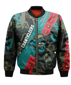 Coastal Carolina Chanticleers Bomber Sport Style Keep Go on- NCAA