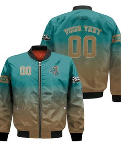 Coastal Carolina Chanticleers Fadded Bomber Jacket - NCAA
