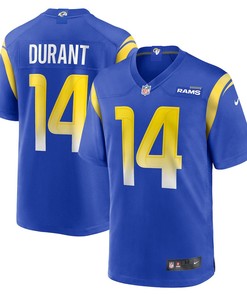 Cobie Durant Los Angeles Rams Game Player Jersey - Royal