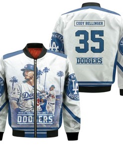 Cody Bellinger 35 La Dodgers Bomber Jacket Model 1450