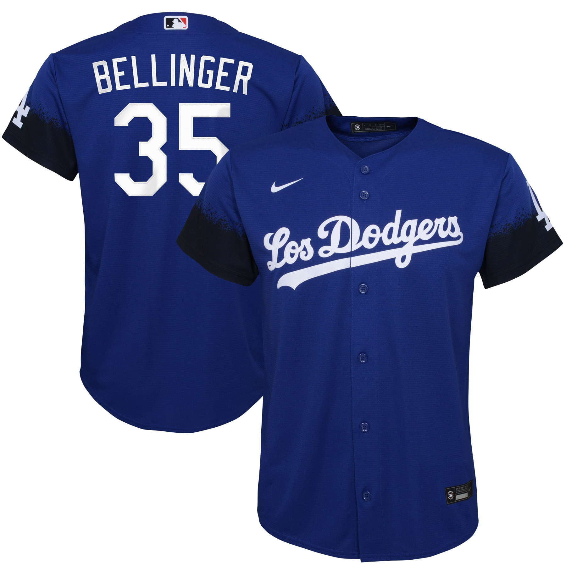 Cody Bellinger Los Angeles Dodgers 2021 City Connect Replica Player Jersey - Royal Mlb