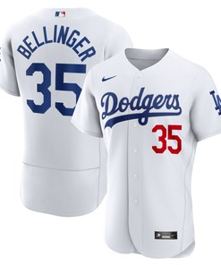 Cody Bellinger Los Angeles Dodgers Home Authentic Player Jersey White Mlb