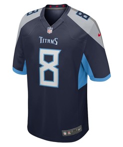 Cody Hollister Tennessee Titans Game Player Jersey - Navy