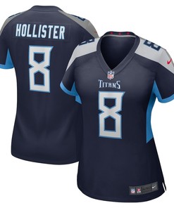Cody Hollister Tennessee Titans Women's Game Player Jersey - Navy