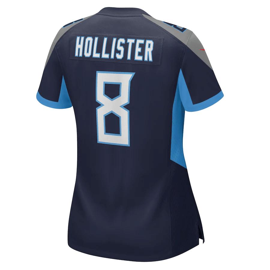Cody Hollister Tennessee Titans Women's Game Player Jersey - Navy