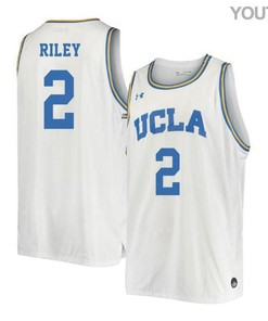 Cody Riley 2 UCLA Bruins Retro Elite Basketball Youth Jersey - White