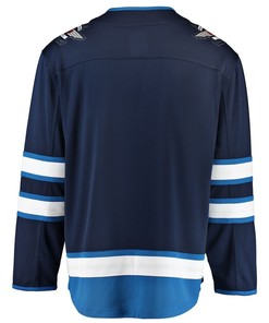 Colby Barlow #39 Winnipeg Jets 2023 NHL Draft Home Breakaway Men Jersey - Navy