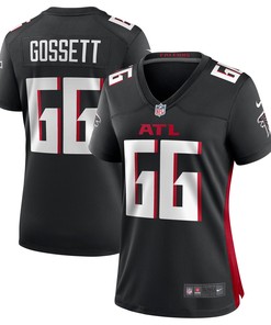 Colby Gossett Atlanta Falcons Womens Game Jersey - Black Nfl