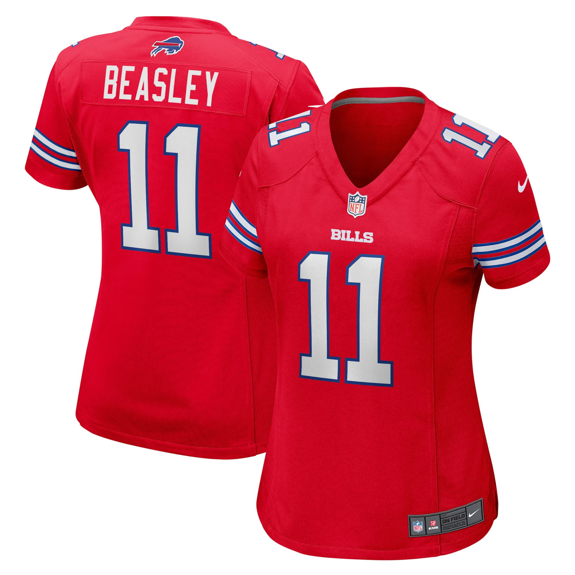 Cole Beasley Buffalo Bills Womens Game Player Jersey - Red Nfl