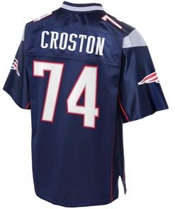 Cole Croston New England Patriots Nfl Pro Line Team Color Player Jersey - Navy