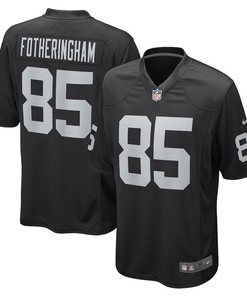 Cole Fotheringham Las Vegas Raiders Game Player Jersey - Black