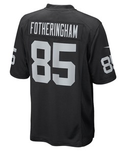 Cole Fotheringham Las Vegas Raiders Game Player Jersey - Black