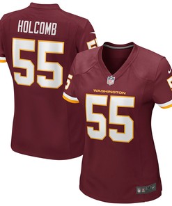 Cole Holcomb Washington Football Team Womens Game Player Jersey -burgundy Nfl