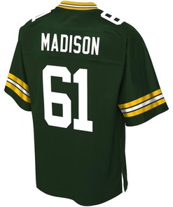 Cole Madison Green Bay Packers Nfl Pro Line Player Jersey - Green