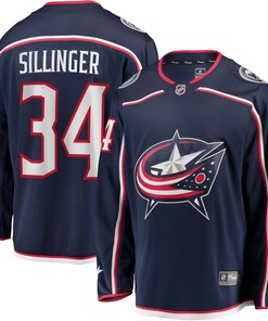 Cole Sillinger Columbus Blue Jackets Fanatics Branded Home Breakaway Player Jersey - Navy Nhl