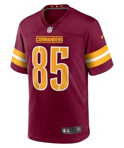 Cole Turner 85 Washington Commanders Player Game Jersey - Burgundy