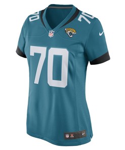 Cole Van Lanen Jacksonville Jaguars Women's Game Player Jersey - Teal