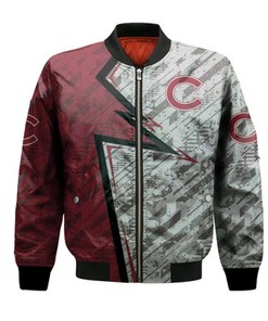 Colgate Raiders Bomber Abstract Pattern Sport- NCAA