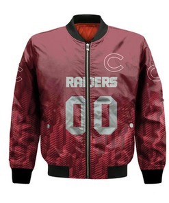 Colgate Raiders Bomber Jacket Logo Sport Ombre  - NCAA