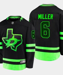 Colin Miller 6 Dallas Stars Blackout Alternate Third Black Jersey