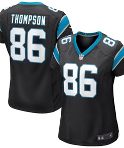 Colin Thompson Carolina Panthers Womens Game Jersey - Black Nfl