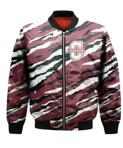 College of Charleston Cougars Bomber Jacket Sport Style Keep Go On - NCAA