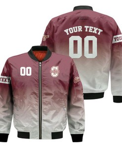 College of Charleston Cougars Fadded Bomber Jacket - NCAA