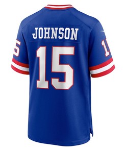 Collin Johnson New York Giants Classic Player Game Jersey - Royal