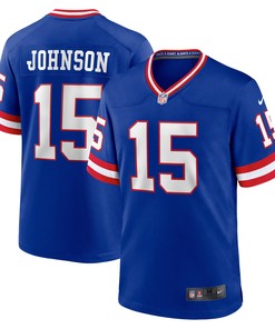Collin Johnson New York Giants Classic Player Game Jersey - Royal Nfl