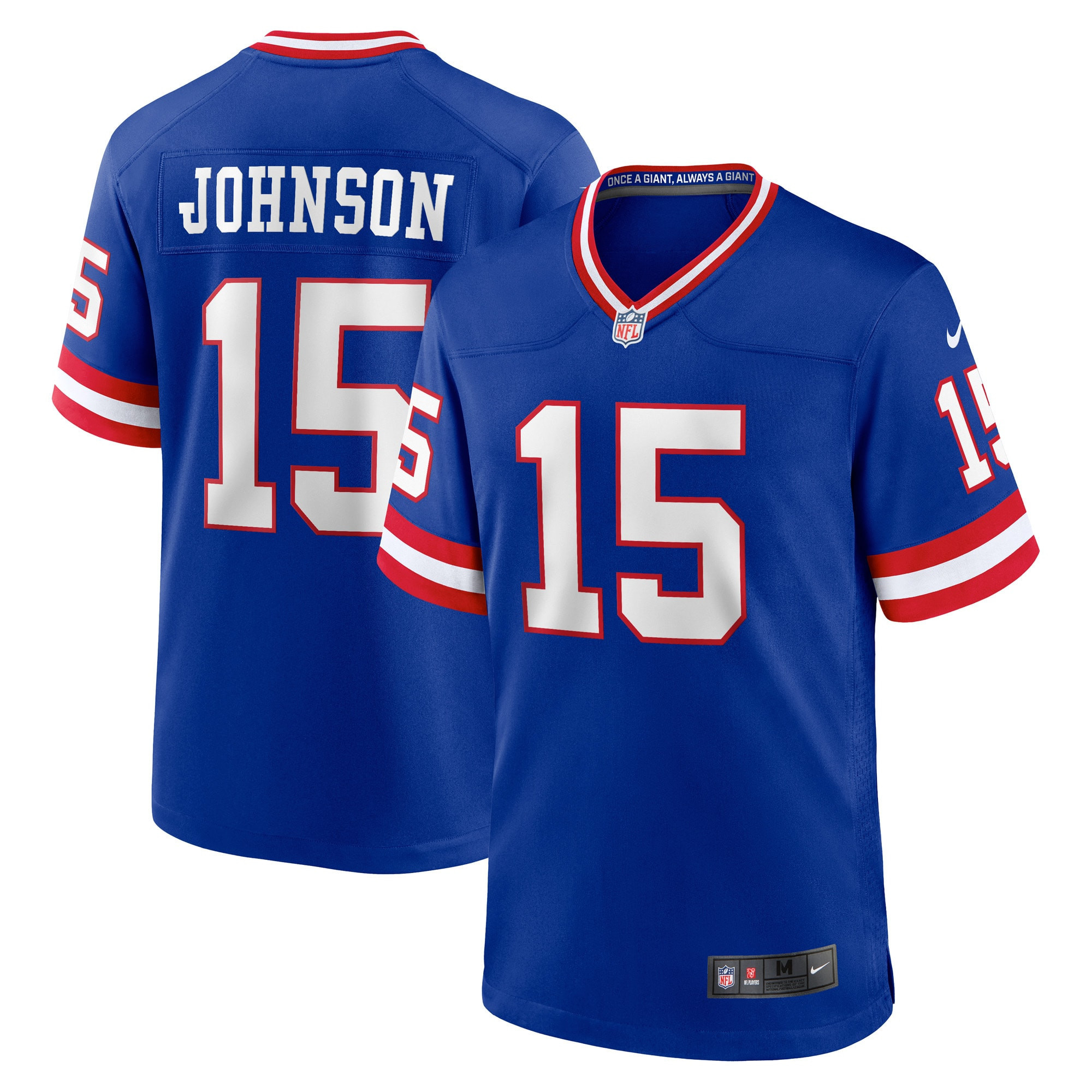 Collin Johnson New York Giants Classic Player Game Jersey - Royal Nfl