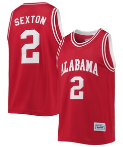 Collin Sexton Alabama Crimson Tide Original Retro Brand Commemorative Classic Basketball Jersey - Crimson Ncaa