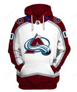 Colorado Avalanche 3D Hoodie Zip Hoodie