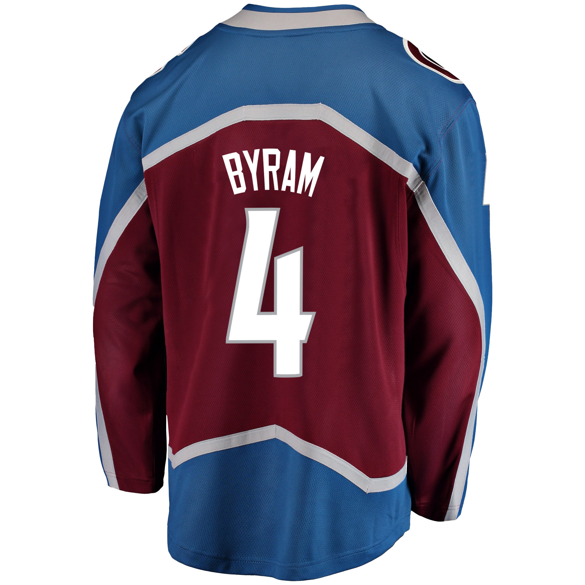 Colorado Avalanche Bowen Byram 4 Home 2022 Stanley Cup Final Breakaway Men Jersey - Burgundy