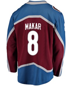 Colorado Avalanche Cale Makar 8 Home 2022 Stanley Cup Champions Breakaway Men Jersey - Burgundy