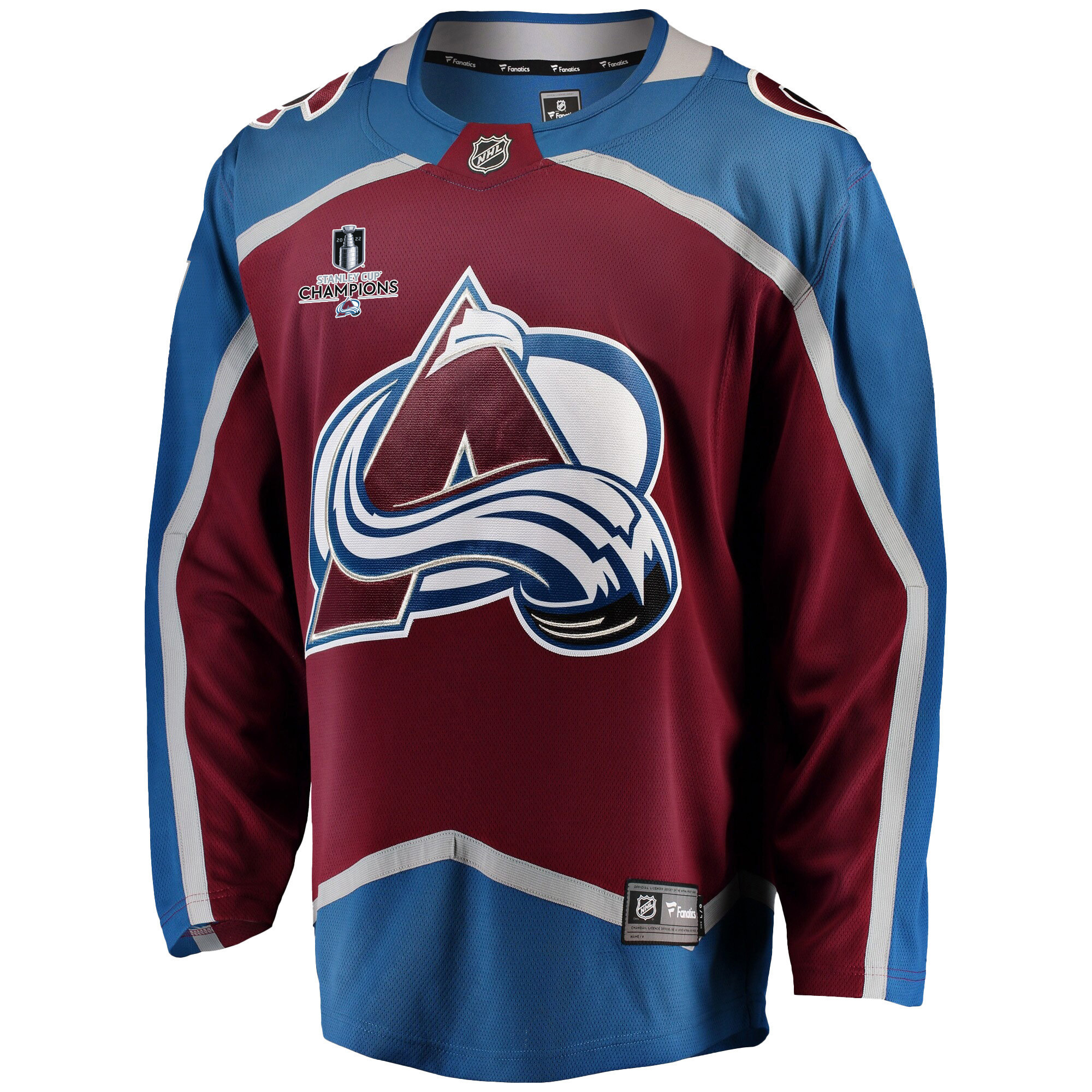 Colorado Avalanche Devon Toews 7 Home 2022 Stanley Cup Champions Breakaway Men Jersey - Burgundy