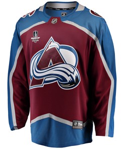 Colorado Avalanche Devon Toews 7 Home 2022 Stanley Cup Final Breakaway Men Jersey - Burgundy