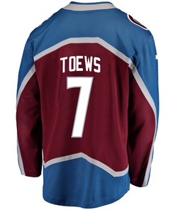 Colorado Avalanche Devon Toews 7 Home 2022 Stanley Cup Final Breakaway Men Jersey - Burgundy