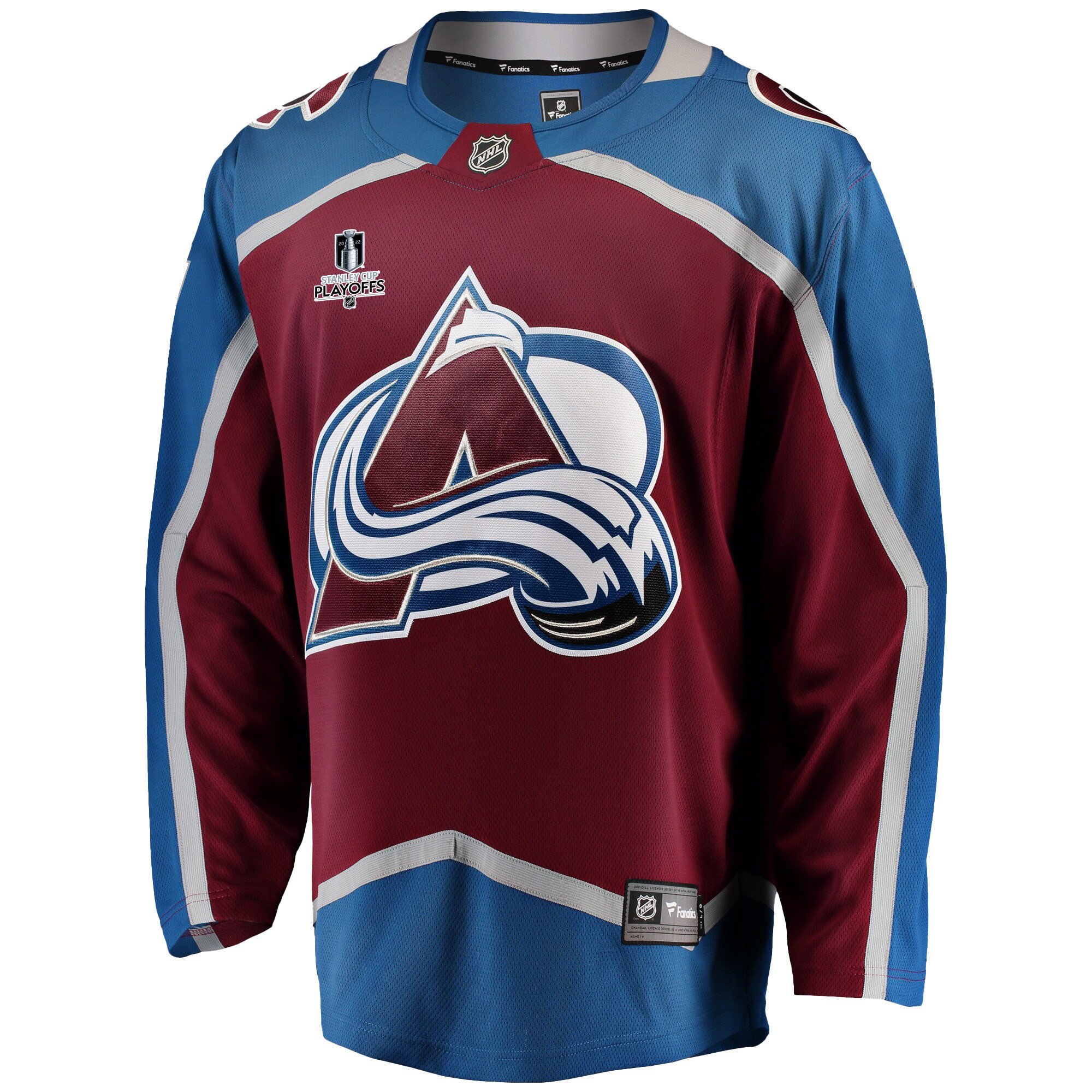Colorado Avalanche Devon Toews 7 Home 2022 Stanley Cup Playoffs Breakaway Men Jersey - Burgundy