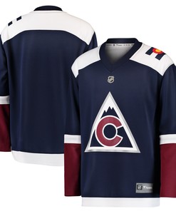 Colorado Avalanche Fanatics Branded Replica Breakaway Jersey - Navy Nhl