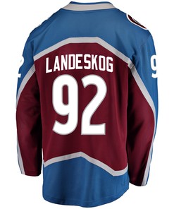 Colorado Avalanche Gabriel Landeskog 92 Home 2022 Stanley Cup Final Breakaway Men Jersey - Burgundy