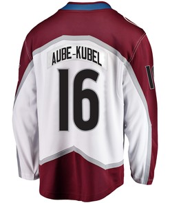 Colorado Avalanche Nicolas Aube-Kubel 16 Away 2022 Stanley Cup Champions Breakaway Men Jersey - White