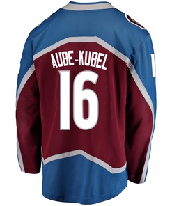 Colorado Avalanche Nicolas Aube-Kubel 16 Home 2022 Stanley Cup Final Breakaway Men Jersey - Burgundy
