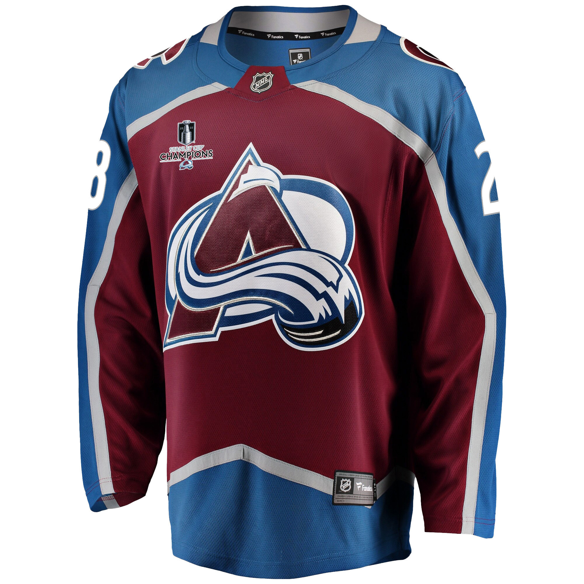 Colorado Avalanche Ryan Murray 28 Home 2022 Stanley Cup Champions Breakaway Men Jersey - Burgundy