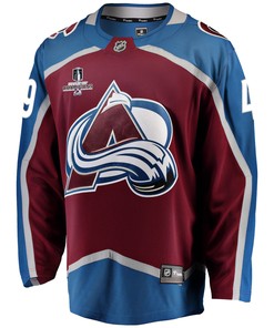Colorado Avalanche Sam Girard 49 Home 2022 Stanley Cup Champions Breakaway Men Jersey - Burgundy