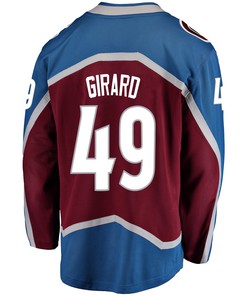 Colorado Avalanche Sam Girard 49 Home 2022 Stanley Cup Champions Breakaway Men Jersey - Burgundy